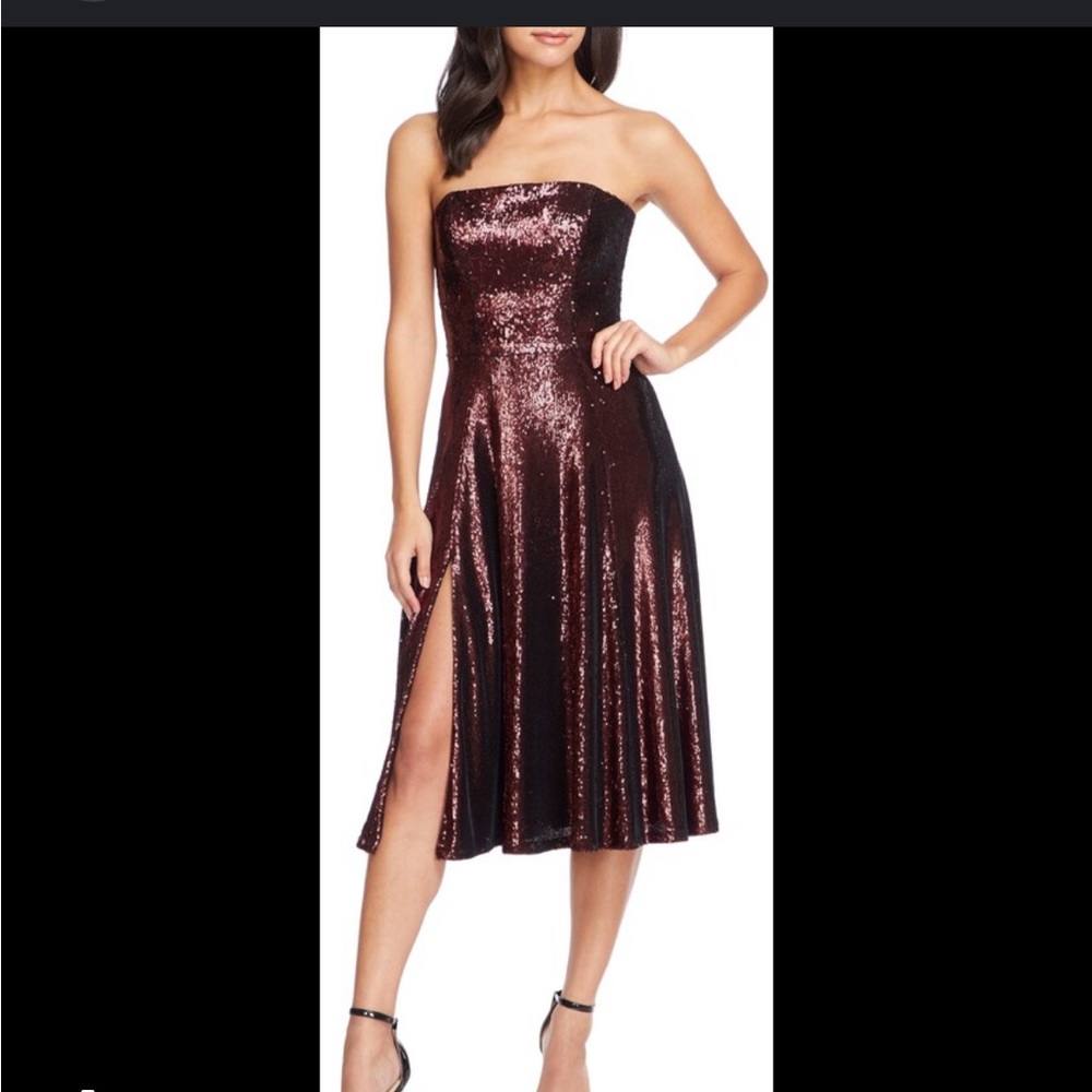 Dress the Population sequin midi dress